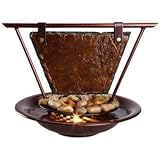 Indoor Fountains item: Haiku Moon Tabletop Fountain