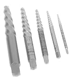 Hanson 5 Pc. Set (1-5), Spiral Screw Extractor - Carded Irwin Stock # 53535