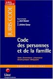 Revue Litec  / Code des personnes et de la famille, édition 2004-2005