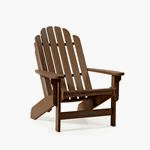 Casual Living Adirondack Style Folding Chair - Chocolate by 