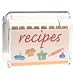 Clear Acrylic 3 x 5 Recipe Card Boxes