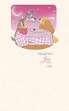 Greeting Romance Card Lady and the Tramp 
