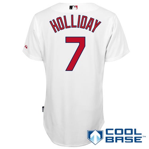 St. Louis Cardinals Authentic Matt Holliday Home Cool Base Jersey Size 56