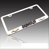 Chevrolet 3D Chrome Metal License Frame