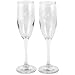 60th Anniversary Set of 2 Toasting Flutes