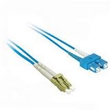 Cables to Go - Patch cable - LC multi-mode (M) - SC multi-mode (M) - 3.3 ft - fiber optic - 50 / 125 micron - blue