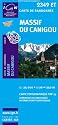 Top25 2349ET ~ Massif du Canigou walking and hiking map with free distance scale ruler