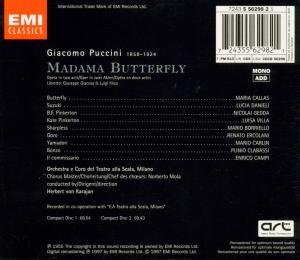 Puccini: Madama Butterfly (complete opera) with Maria Callas, Lucia Danieli, Nicolai Gedda, Herbert von Karajan, Chorus & Orchestra of La Scala, Milan under Featured Composers, A-Z in The Music Store