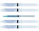 Professional 35% Teeth Whitening Gels - 4 Huge 10ml Gels Plus NEW FCP Remineralizing Gel By Watts Power White / 40ml
