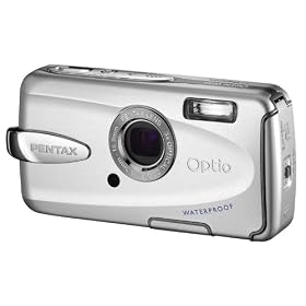 Pentax Optio W30 Waterproof Digital Compact Camera [7MP, 3x optical]