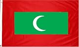Maldives National Country Flag - 3 foot by 5 foot Polyester (New)