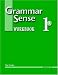 Book Grammar Sense 1: Workbook Volume A (Grammar Sense)