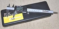 True Power 6"(150mm) Stainless Steel Digital Vernier Caliper with Inch Fractions/Decimal SAE/Metric Unit Display & Conversion #446