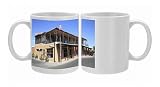 Adobe architecture, Old Town, Albuquerque, New Mexico, United States of Photo Mugs