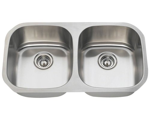 Reviews Mr Direct 502 16 Equal Double Bowl Stainless Steel Sink