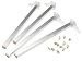 Kitchen & Housewares : Petstep 224 Aluminum Legs for PetSTEP/HalfSTEP