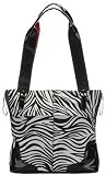 Summer Infant Bloom Tote Diaper Bag, Black/White
