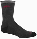  : Darn Tough Merino Wool Micro Crew Sock Cushion,Black,Medium