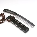 佐治武士 渓流鉈 サメ巻漆仕上げ