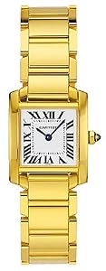 Cartier Tank Francaise 18kt Yellow Gold Ladies Watch W50002N2