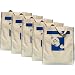 The Blueberry Bag Set of 5 Organic Grocery totes