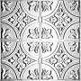 2' x 2' TIN CEILING PANEL QUEEN VICTORIA NAIL UP ECONOMY TIN