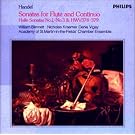 HANDEL:SONATAS FOR FLUTE & CO