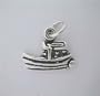 Silver * TUGBOAT CHARM * Boat Ship Sea