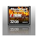 PhotoFast CFカード 32GB MLCチップ 333倍速 1年保証・日本語ブリスターパッケージ PF-333CF32SS