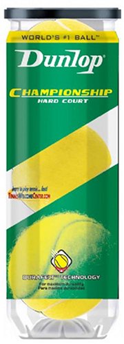 Buy Dunlop Championship Tennis Balls - Hard Court - Case of 72 Balls by Dunlop