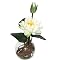 Faux Water Lily Floral Arrangement