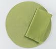 TAG Round Woven Green Placemat