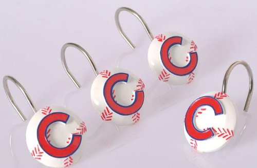 Chicago Cubs Shower Hook Set