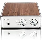 PS Audio Sprout Complete Hifi Home DAC Amp, High End Audio from Vinyl, Analog, Digital (Walnut)