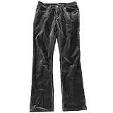KR3W Mens Pants K Slims Cord Charcoal