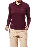 Damen Langarmshirt Jersey Polo Longsleeve Women - Jack Wolfskin