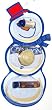 Cinnabon Lip Balm Snowman Trio, Mini Cinnabon, Pecanbon Lip Balms and a Key Ring Lip Gloss (1 Pack)