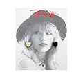 Black/Ivory Heart Earrings