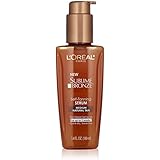 L'Oreal Paris Skin Care Sublime Bronze Self-Tanning Serum, Medium Natural Tan, 3.4 Fluid Ounce