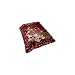 New Wyndham House Peacock Blanket 100 Percent Polyester 79 X 91inch Fits Queen/King Bed
