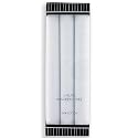 Cotton Men's Handkerchiefs White With Satin Border - Box Of Three