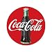 Coca Cola Disc Embossed Tin Sign