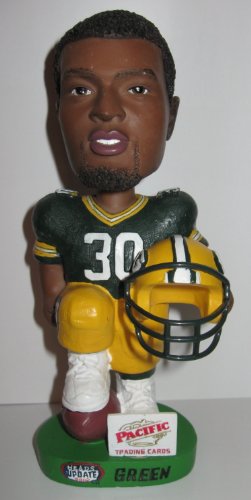 Ahman Green 2002 Pacific Heads Update Football Bobble Head