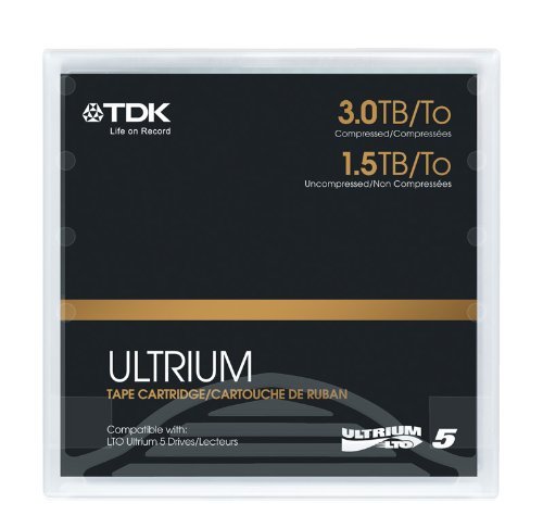 TDK LTO5 Ultrium 1.5TB/3TB with Case - 5 Pack On Sale