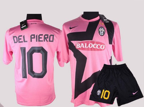 BRAND NEW JUVENTUS 2011 / 2012 AWAY JERSEY DEL PIERO SHIRT + SHORTS SIZE M