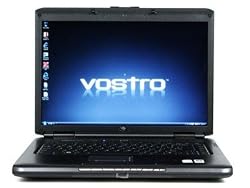 Dell Vostro 1500 15.4 inch Notebook Computer. Intel Core 2 Duo T5270 1.4GHz , 2GB RAM, 120GB HDD, 8X DVDRW, 6-cell battery, Vista Home Basic.