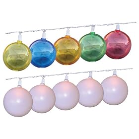 Prime Patio Globe Lights - Multicolor