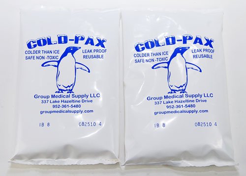 Cold-Pax 8-oz Cold Packs 2 Pack - Size: 4