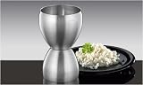 Rice Measuring Cup, Stainless Steel  from Kuchenprofi