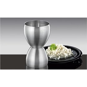 Rice Measuring Cup, Stainless Steel - made by Kuchenprofi